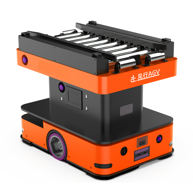 雙層雙工位背負(fù)式AGV小車